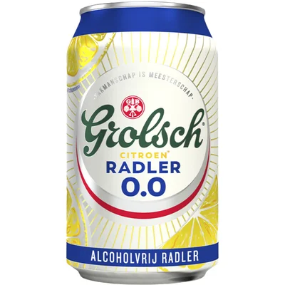 Grolsch Radler citroen 0.0%