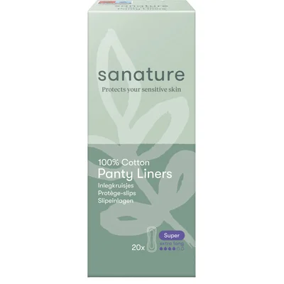 Sanature 100% katoenen super inlegkruisjes
