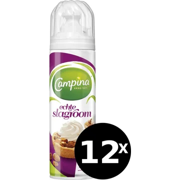 Campina Echte Slagroom 12 x 250g