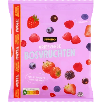 Jumbo Vriesverse Bosvruchten Voordeelverpakking 750 g