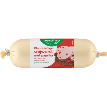 Verdino Plantaardige snijworst paprika 300 g