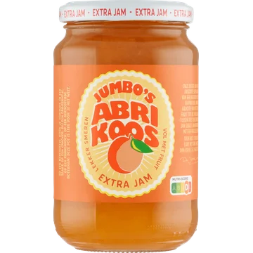 Jumbo's Extra Jam Abrikoos 430 g