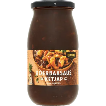 Jumbo Roerbaksaus Ketjap met Paprika 490 g