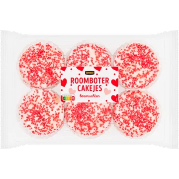 Jumbo Roomboter Cakejes Bosvruchten 225 g