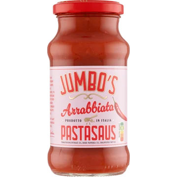 Jumbo's Arrabbiata Pastasaus 350 g
