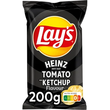 Lay's Heinz Tomaten Ketchup Chips 200 gr
