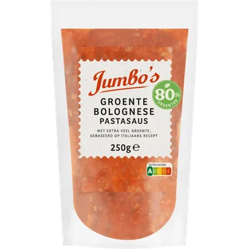 Jumbo's Groente Bolognese Pastasaus 250 g