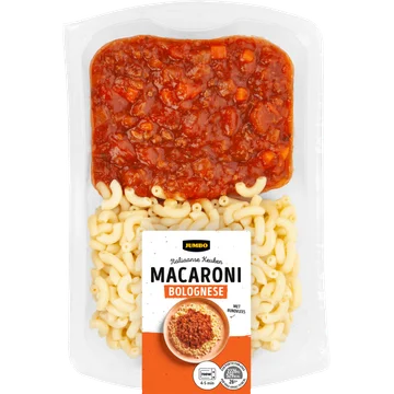 Jumbo Macaroni Bolognese met Rundvlees 450 g