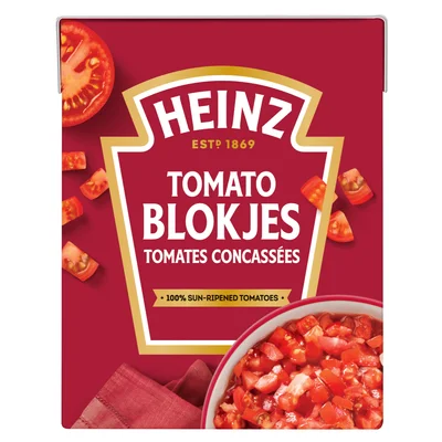 Heinz Tomaten blokjes naturel