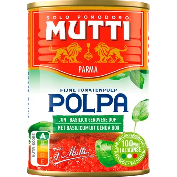 Mutti Polpa di Pomodoro Basilicum 400g