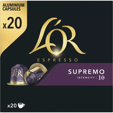 L'OR Espresso Lungo Estremo Aluminium Capsules 20 Stuks 104 g