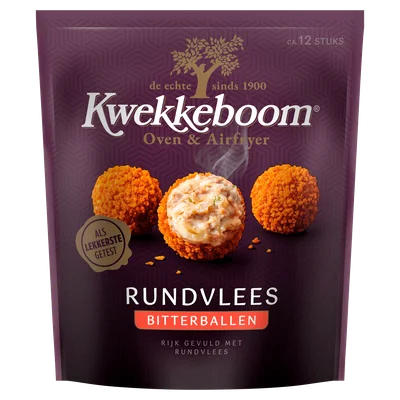 Kwekkeboom Oven & Airfryer Rundvlees Bitterballen 300 g