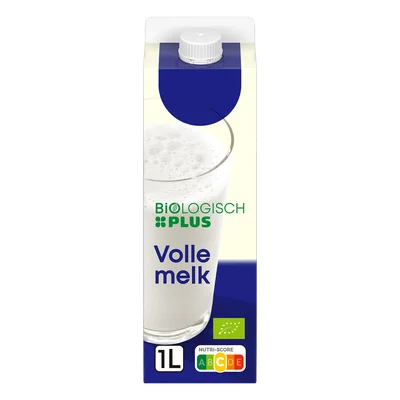 Biologisch PLUS Volle melk