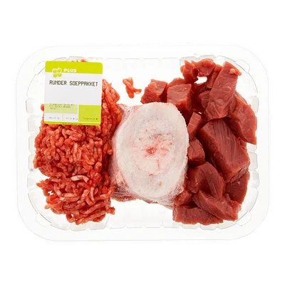 PLUS Boerentrots Rundersoeppakket 350 gram
