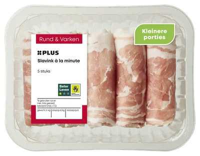 PLUS Slavink a la minute 5st Tray 275 g