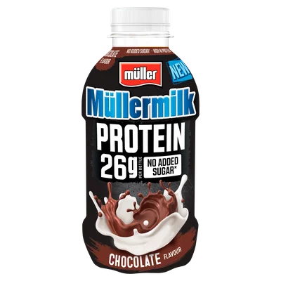 Müllermilk Protein chocolade Fles 400 g