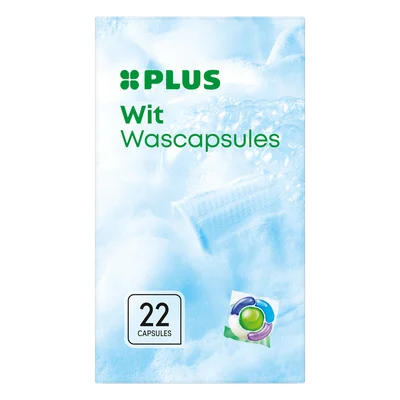 PLUS Wascapsules wit 22st Doos 22 st