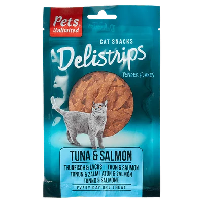Rosewood Delistrips tonijn zalm Zak 41 g