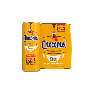 Chocomel 0% Heerlijk romig &amp; rijk Set 1000 ml