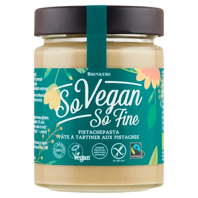 So Vegan So Fine Pistachepasta bio Pot 270 g