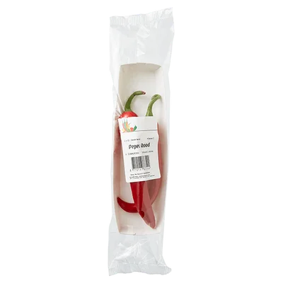 Neutraal Peper rood Mand 2 st