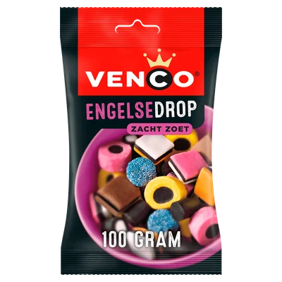 Venco Engelse drop Zak 100 g