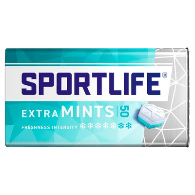 Sportlife Mints Extramint Suikervrij Blik 35 g