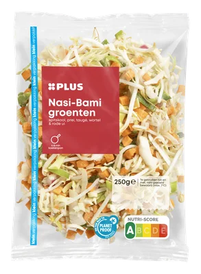 PLUS Nasi-Bami groenten kvp Zak 250 g