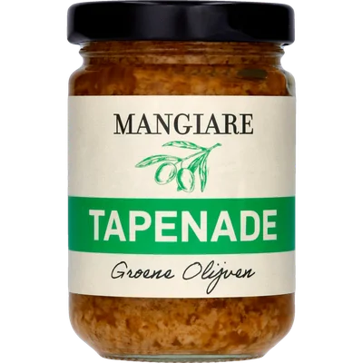 Mangiare groene olijven tapenade Pot 130 g
