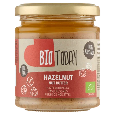 BioToday Hazelnootpasta bio Pot 170 g