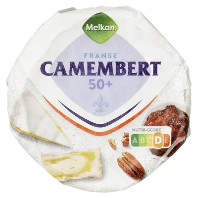 Melkan Camembert 50+ 240 gram Wikkel 240 g