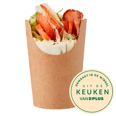 Uit de keuken van Wrap kaas bacon Stuk 1 st