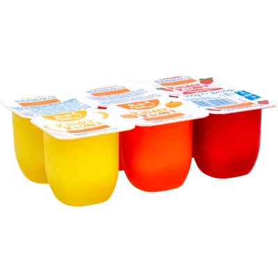 Zuivelmeester kinderkwark fruit 6x50g Set 300 g