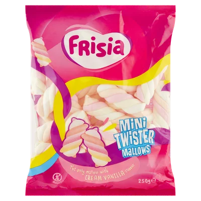 Frisia Mini twister mallows Zak 250 g