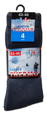 Neutraal Thermosokken Set 4 st