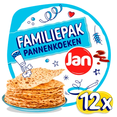 Jan Familiepak pannenkoeken Tray 810 g