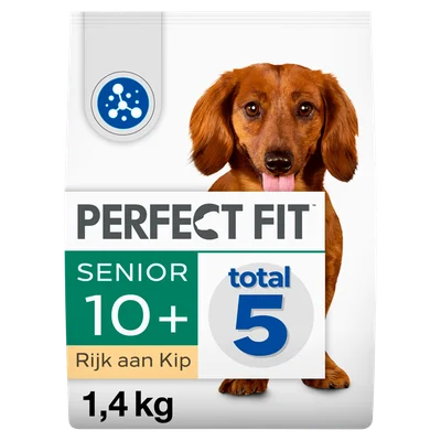 Perfect Fit Senior Mini Hondenbrokken Kip Stazak 1400 g