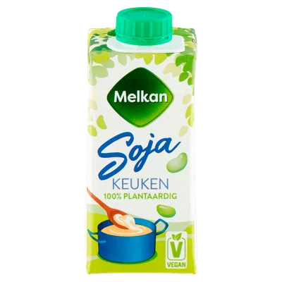 Melkan Soja kookroom Pak 200 ml