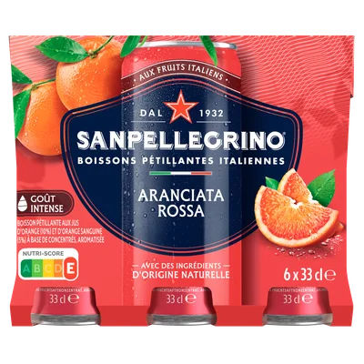 San Pellegrino Aranciata Rossa Set 1980 ml