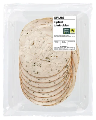 PLUS Kipfilet Tuinkruiden 125 gram