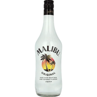 Malibu rum white Fles 700 ml