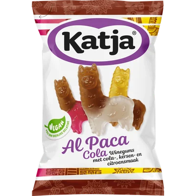 Katja Al Paca cola Zakje 125 g