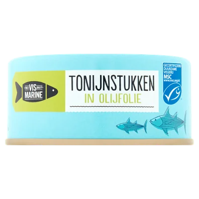 Vis Marine Tonijnstukken in olijfolie MSC Blik 160 g
