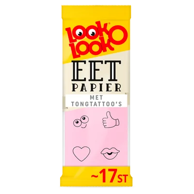 Look o Look Eetpapier Zak 40 g