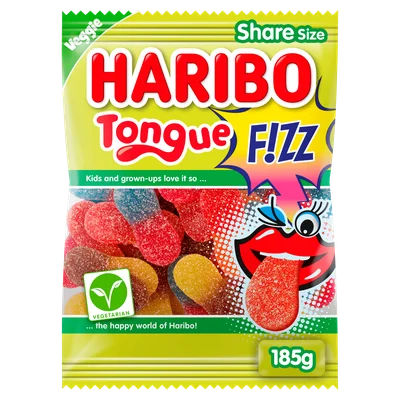Haribo Tongue F!ZZ Zak 185 g