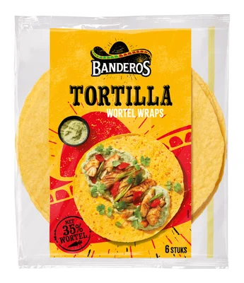 Banderos Wortel wraps Krimp 6 st