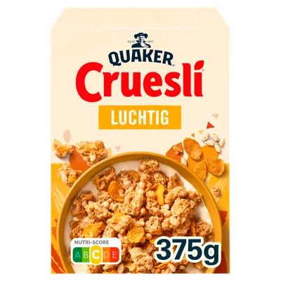 Quaker Cruesli luchtig naturel Pak 375 g