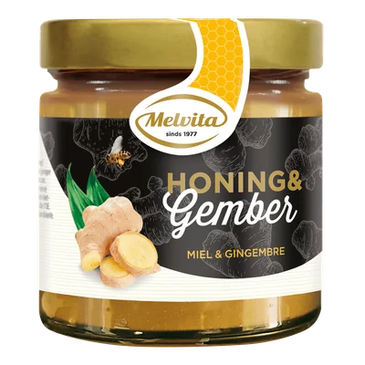 Melvita Honing en Gember Pot 250 g