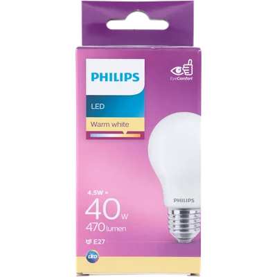 Philips LED bulb 40W E27 Bakje 1 st