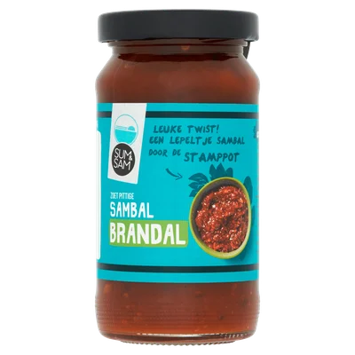 Sum en Sam Sambal brandal Pot 200 g